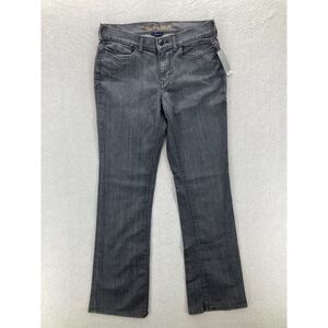 Old Navy The Sweetheart Jeans Womens Size 6‎ Gray Regular Mid Rise Straight Leg